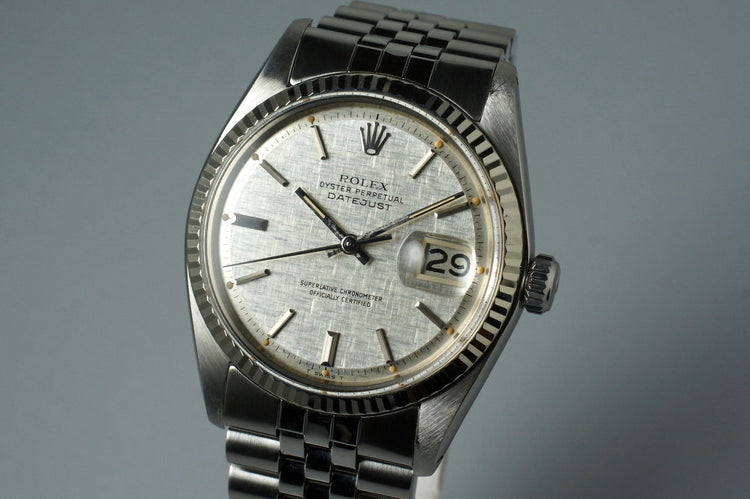 1977 Rolex DateJust Linen Dial 1601