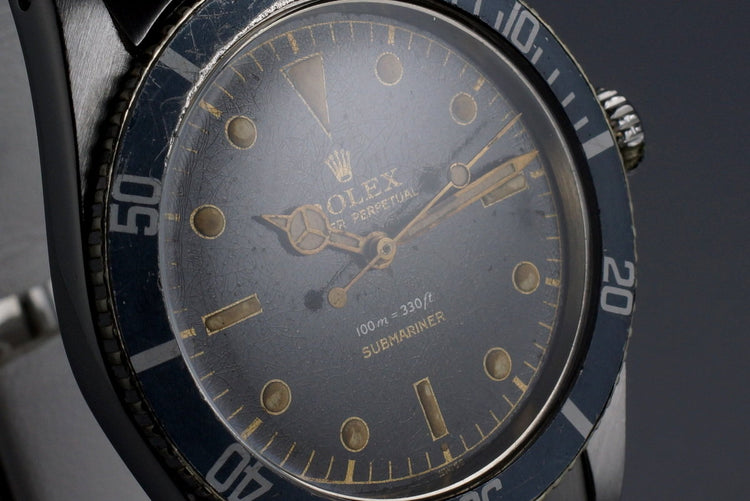 1958 Rolex Submariner 5508 Exclamation Dial