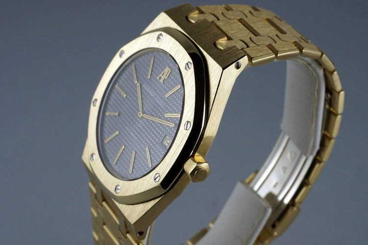 Late 1970’s YG Audemars Piguet 5402BA with Box and Service Papers