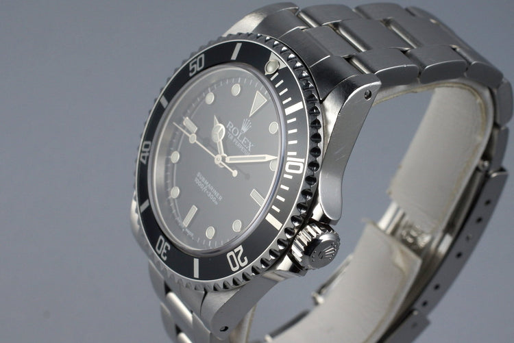 2002 Rolex Submariner 14060M