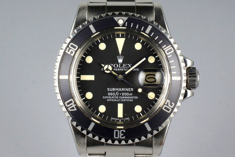 1978 Rolex Submariner 1680 with Box and Papers