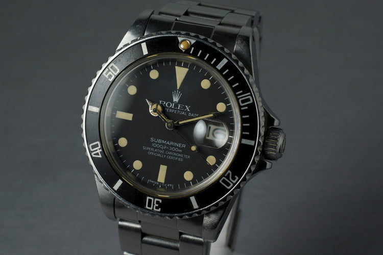 1981 Rolex Submariner 16800
