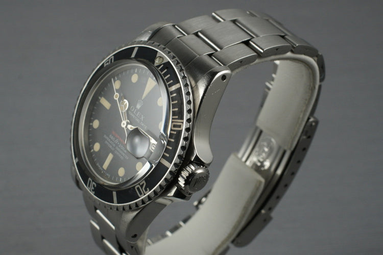 1970 Rolex Red Submariner 1680 Mark IV
