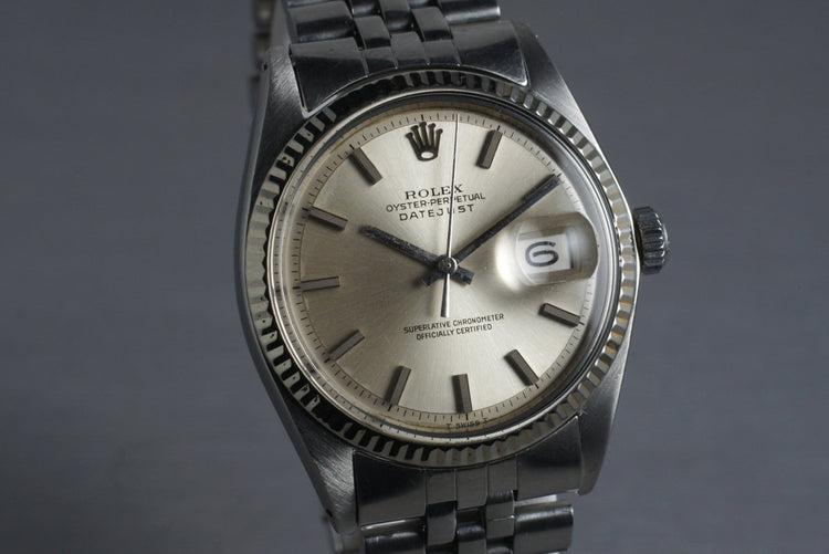 1970 Rolex Datejust 1601 Non Luminous Dial