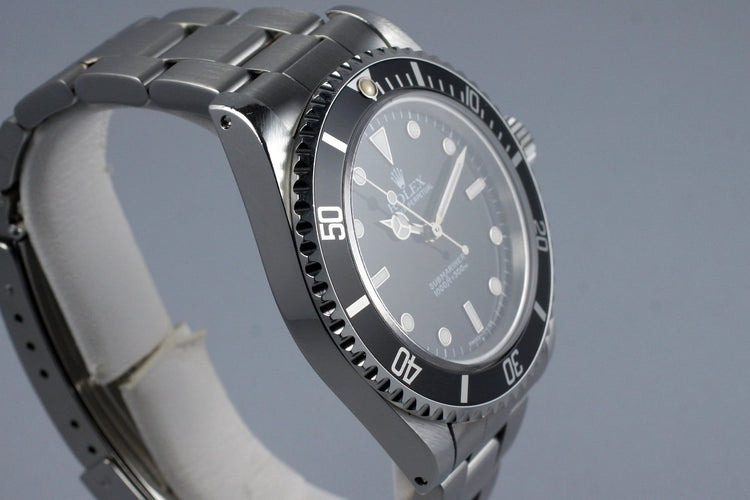 1995 Rolex Submariner 14060 with Box and Papers