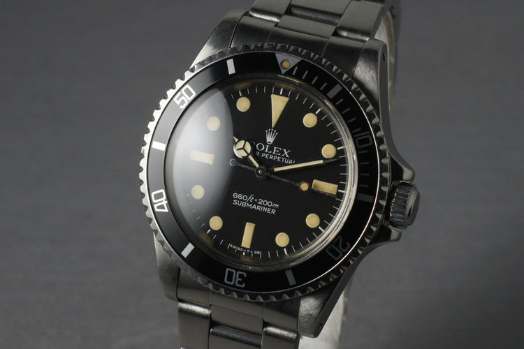 Rolex Submariner 5513 Mark 1 Maxi