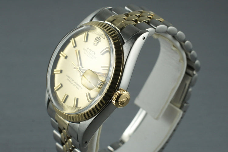 1969 Rolex Two Tone DateJust 1601 with Box and Papers