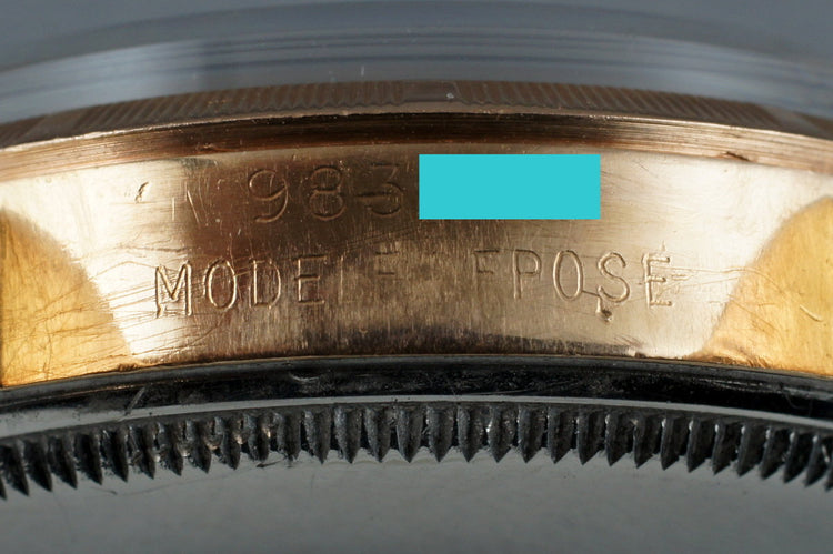 1954 Rolex Rose Gold Shell Oyster Perpetual 6334