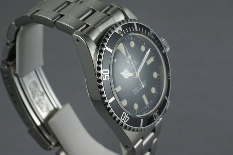 1979 Rolex Submariner 5513 Mark I Maxi Dial