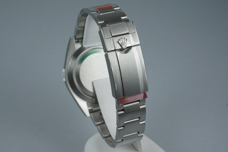 2010 Rolex Explorer 214270 with Box and Papers MINT with Stickers