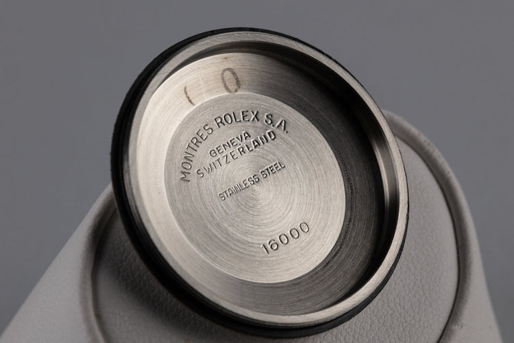 1985 Rolex DateJust 16030 Silver Dial