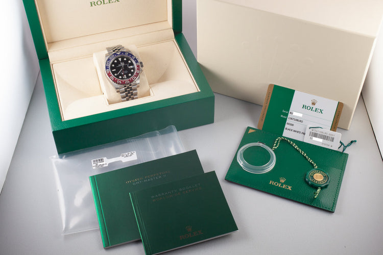 2018 Mint Rolex Ceramic GMT-Master II 126710BLRO "Pepsi"
