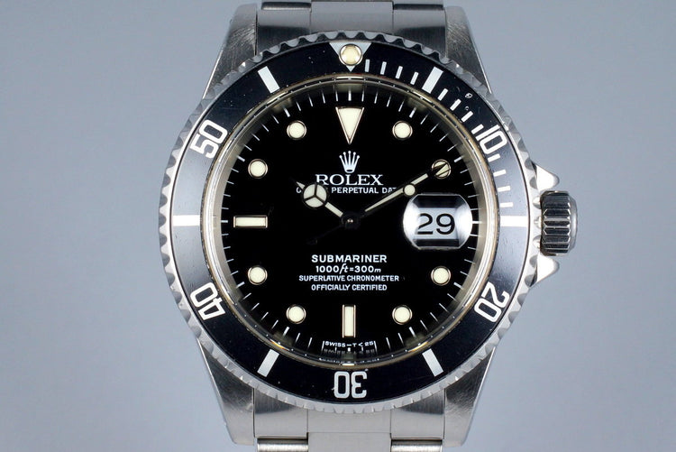 1997 Rolex Submariner 16610 with Box and Papers