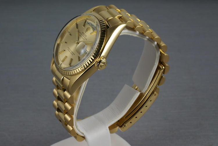 Rolex Vintage YG President 1803