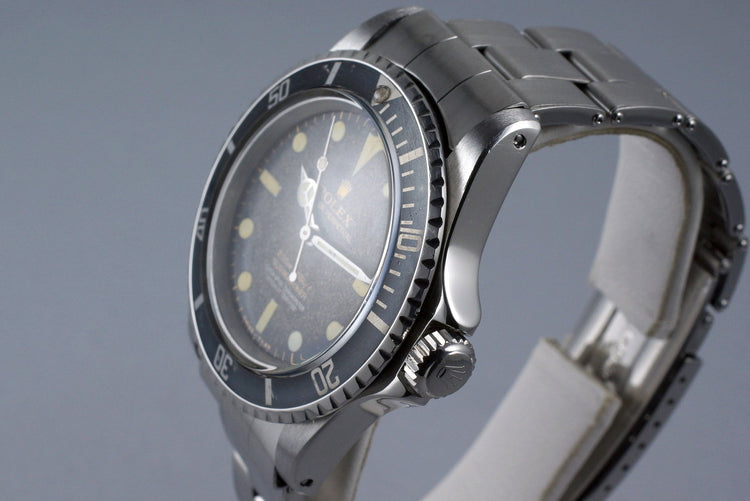 1966 Rolex Submariner 5512 Tropical Gilt 4 Line Dial
