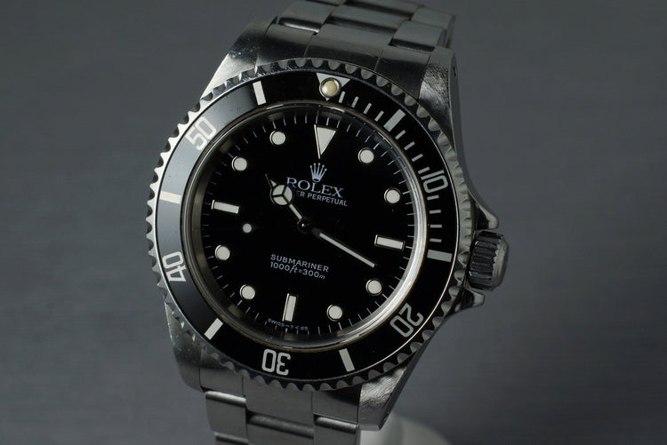 1997 Rolex Submariner 14060
