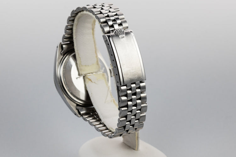 1964 Rolex DateJust 1601 with No Lume Silver Dial