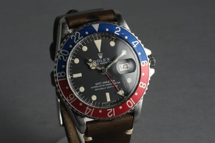 Rolex GMT 1675 with Mark 1 Dial
