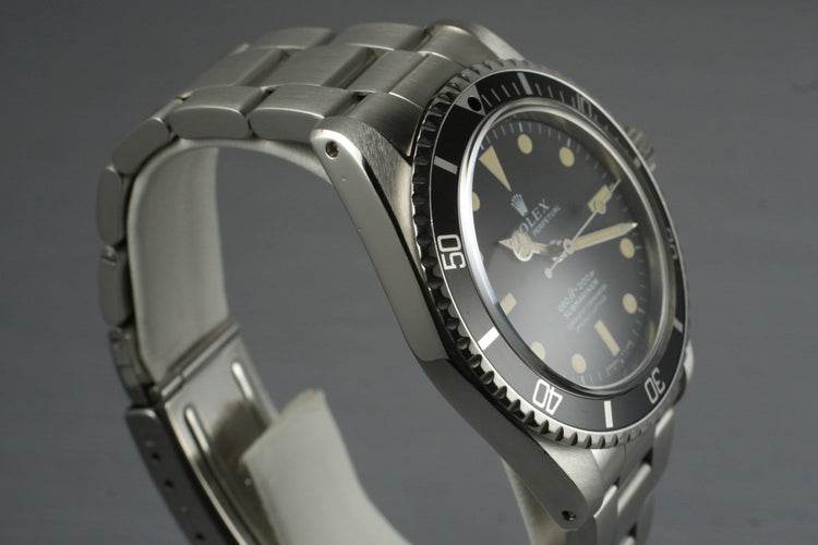 1962 Rolex Submariner 5512 PCG with Service Papers
