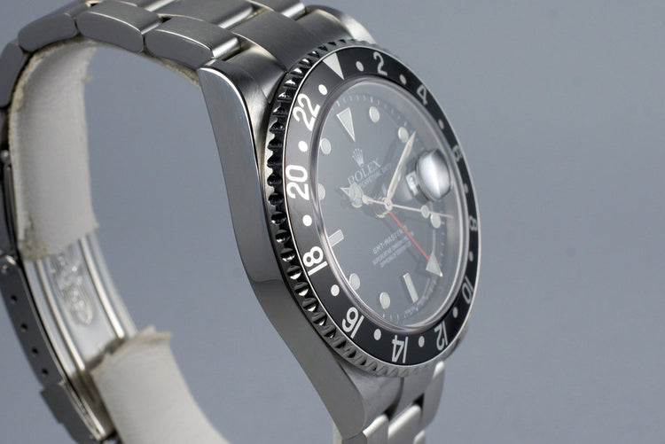 2004 Rolex GMT II 16710 with Box and Papers