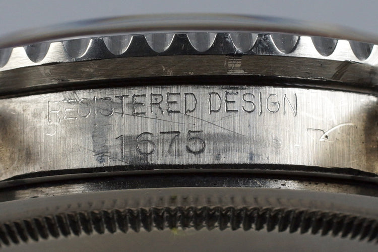 1967 Rolex GMT 1675 Service Dial