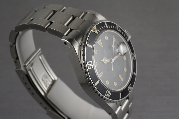 1983 Rolex Submariner 16800 Tropical Dial