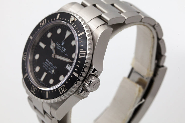 2016 Rolex Ceramic Sea Dweller 116600 with Box and Papers