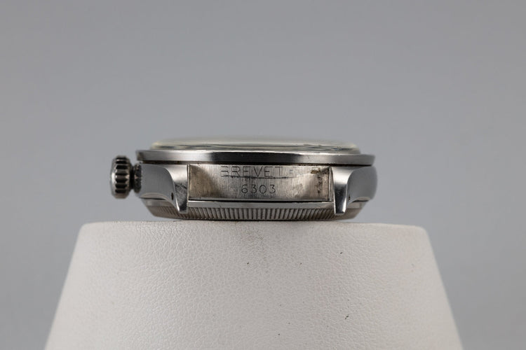 1954 Rolex Oyster Perpetual 6303 with Swiss Only Stepped Dial