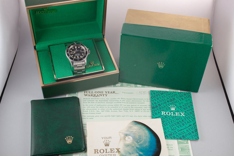 1978 Rolex Submariner 1680 with Box and Papers