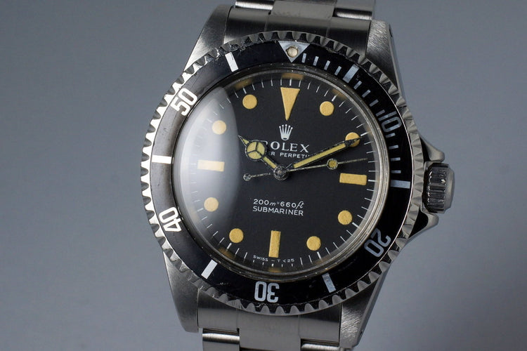 1967 Rolex Submariner 5513 Meters First
