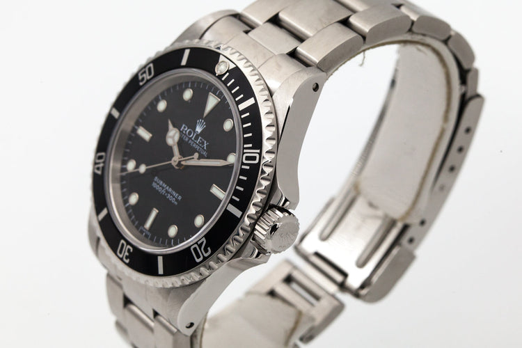 1998 Rolex Submariner 14060 with SWISS only dial