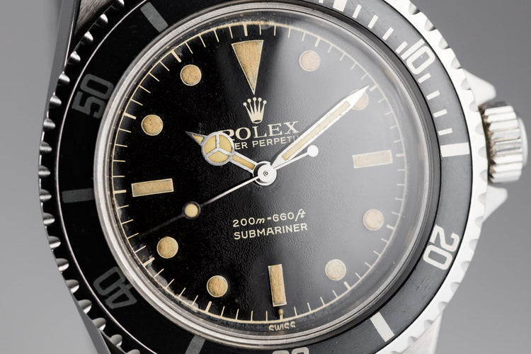 1963 Rolex Submariner 5513 Gilt Dial