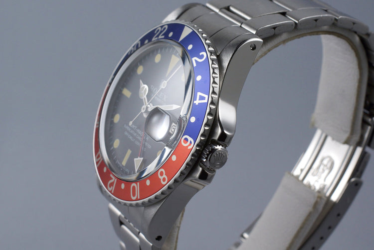 1971 Rolex GMT 1675 Mark I Dial