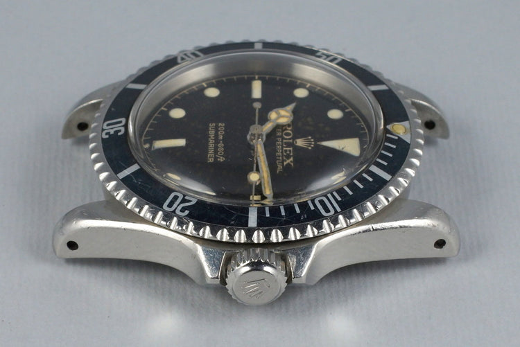 1961 Rolex Submariner 5512 PCG Gilt Chapter Ring Dial