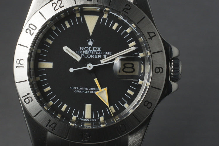1978 Rolex Explorer II 1655 with Mark 4 Dial and RSC Papers
