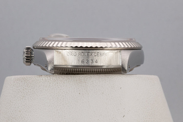 1987 Rolex DateJust 16234 Silver Dial with Box