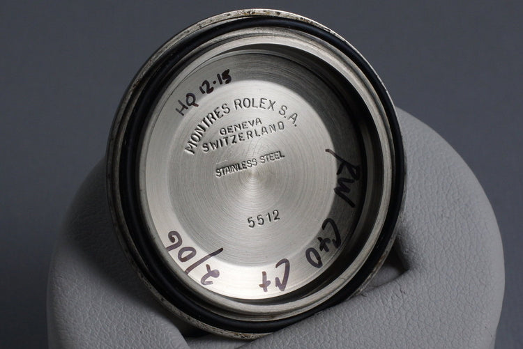 1984 Rolex Submariner 5513 Spider Dial with Box and Papers