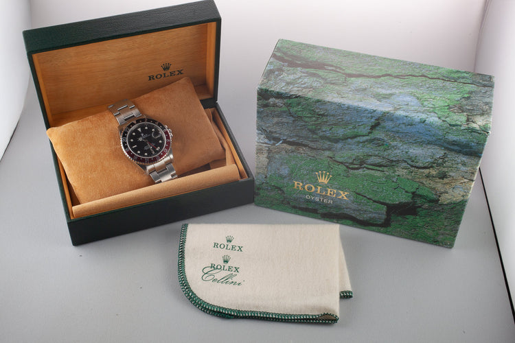 2002 Rolex GMT-Master II 16710 "Coke" with Box