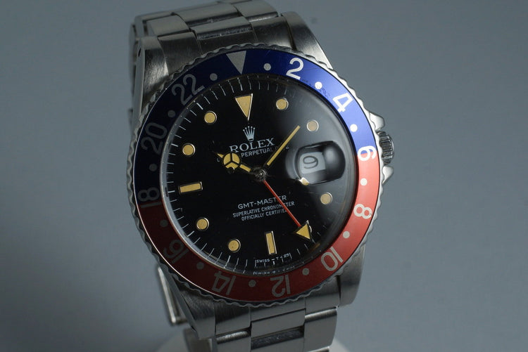 1985 Rolex GMT Master 16750