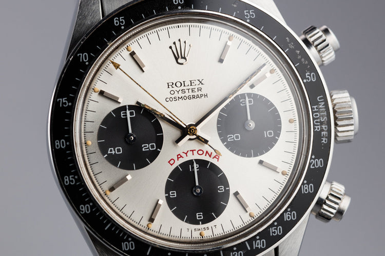 1977 Rolex Daytona 6263 "Big Red" Silver Dial