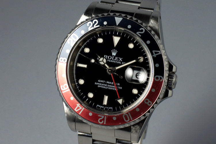 1999 Rolex GMT 16700 with Box and Papers