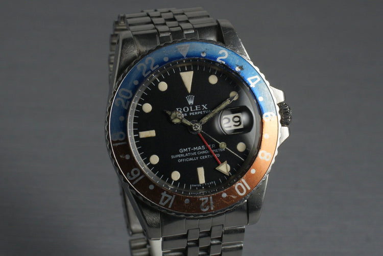 1968 Rolex GMT 1675 with Mark 1 Dial