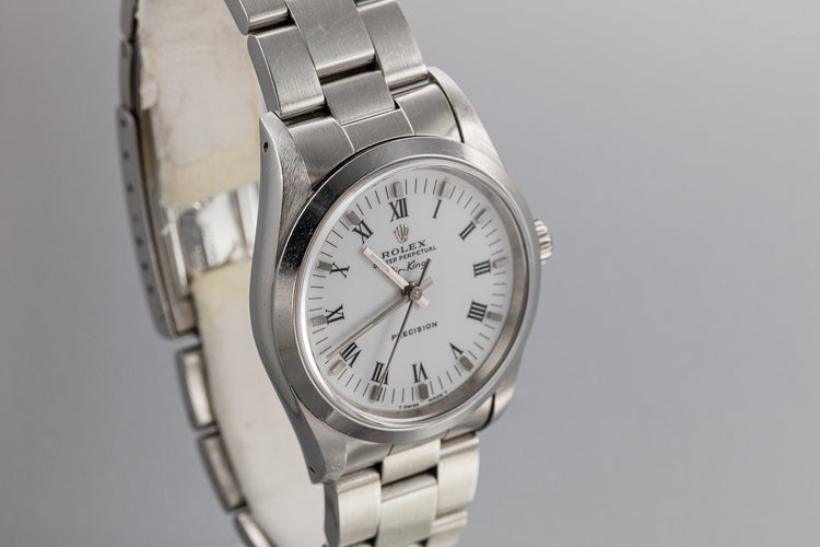 1991 Rolex Air-King 14000 White Dial