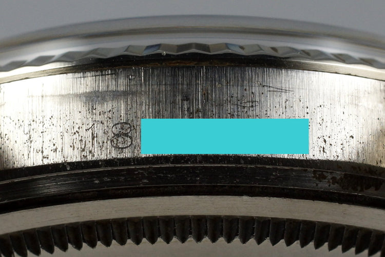 1968 Rolex DateJust 1601 Silver ‘Wide Boy’ Dial