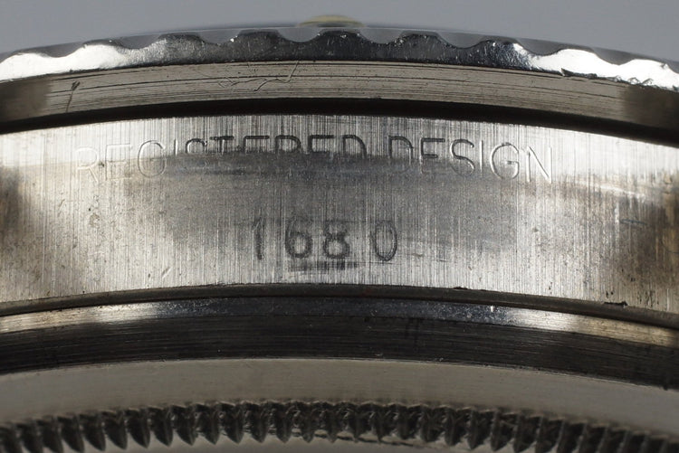 1971 Rolex Red Submariner 1680 Mark V Dial