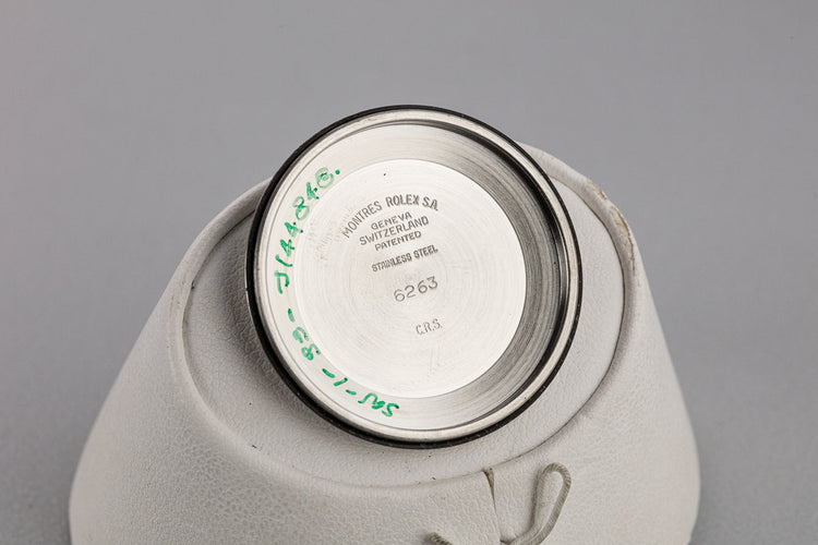 1979 Rolex Daytona 6263 "Big Red" Black Dial