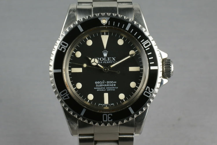 Rolex Submariner 5512 Mark 1 Maxi 4 line