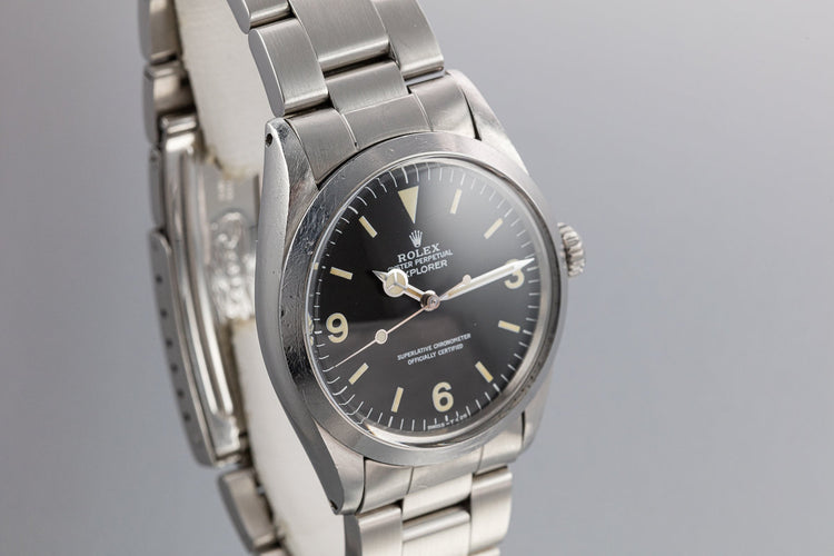 1987 Rolex Explorer 1016 Matte Dial with Box and Papers