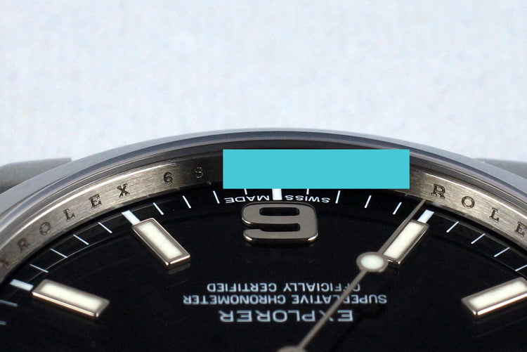 2012 Rolex Explorer 214270 with Box and Papers