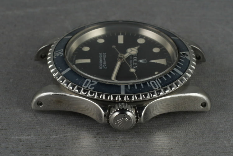 1967 Rolex Submariner 5513 with Meters First Dial with Faded Insert